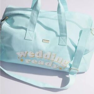 Wedding bag + slippers set